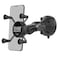 RAM Mounts RAPB1662AUN7U XGrip Phone Mount with RAM TwistLock Low Profile Suction Base with Short Arm for Vehicle Windshields