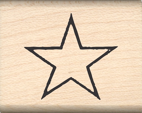 Stamps by Impression Star Rubber Stamp  75  ST 0113