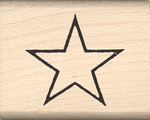 Stamps by Impression Star Rubber Stamp  75  ST 0113