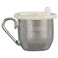 Creative Gifts International Silverplated Babys First Sippy Cup With Handle And Sippy Lid Insert 5 oz Capacity Teddy Bear Emblem Gift Box Included