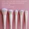 Makeup Brushes Dpolla 15Pcs Complete Synthetic Makeup Brush Set with Professional Foundation Brushes Powder Concealers Eye shadows Blush Makeup Brush for Perfect Makeup Pink