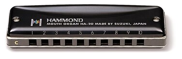 SUZUKI Harmonica Bb PromasterHammond