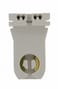 Leviton 13357 Medium Base Tall Profile LMPHLDR SNAP in