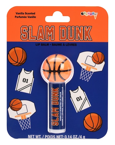 iscream SportTastic Basketball Shaped Vanilla Scented Lip Balm