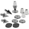 Dayton Audio DSS2BC Black Chrome Speaker Spike Set 4 Pcs
