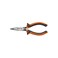 Klein Tools 2036EINS Insulated Pliers Long Nose Side Cutters with Knurled Jaw Slim 6Inch
