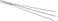 Cressi Paralyzer Tip for Pole Spears 3 barbless prongs