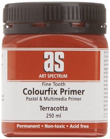 Art Spectrum Colourfix Sanded Pastel Ground  Terracotta 250ml Jar