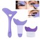1Pc Purple All In Eyeliner Stencils Wing Tips Eyeshadow and Eyeliner Stencils PadEyeliner Aid Eyebrow Pencil Stencils Eye Makeup Tool for Beginners and Makeup MastersBeauty and Personal Care