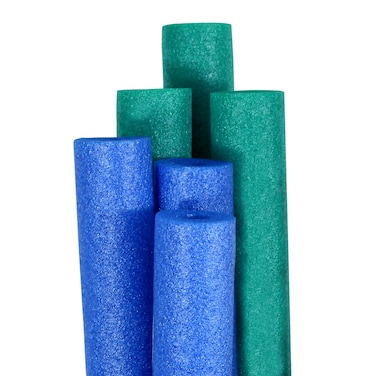 Robelle 6Pack Pool Noodles Jumbo Blue and Teal