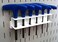 Wall Control Pegboard Screwdriver Holder Bracket Slotted Metal Pegboard Accessory Pegboard and Slotted Tool Board  White