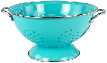 Reston Lloyd Calypso Basics Powder Coated Enameled Colander 3Quart Turquoise