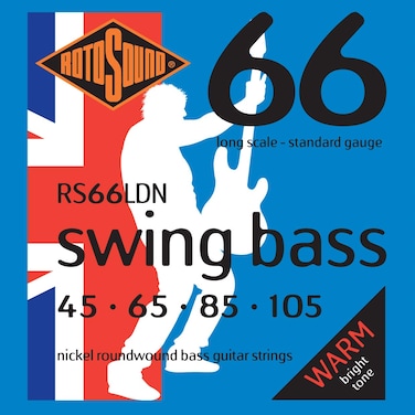 Rotosound RS66LDN Nickel Bass Guitar Strings 45 65 85 105