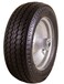 Marathon 4103504 Flat Free Hand Truck  AllPurpose Utility Tire on Wheel 225 Offset Hub 34 Bearings