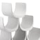 Alessi Noe Modular Bottle Holder In Thermoplastic Resin White