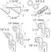 PrimeLine 161791 ByPass Closet Track Kit 48 In 2Door Hardware BrassPlated Pulls 1 Kit