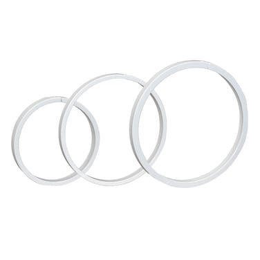 King Innovation 45055 LeakBGone PVC Ring 3 Count Pack of 1 White