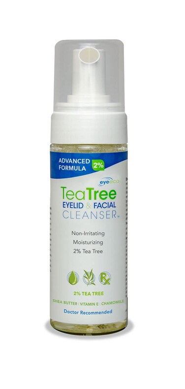 Eye Eco Advanced Tea Tree Eyelid and Facial Cleanser  NonIrritating Eyelash  Eyelid Cleanser Removes Debris  Irritations  Soothing Formula Made with Tea Tree Vitamin E  Shea Butter  180mL