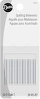 Dritz Quilting 3040 Quilters Betweens Hand Needles Size 7 20Count Nickel