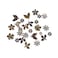 Metal Foliage with Fasteners by Tim Holtz Ideaology 18 per Pack Various Sizes Antique Finishes TH92788