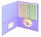 Smead TwoPocket Heavyweight Folder Letter Size Lavender 25 per Box 87865