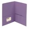 Smead TwoPocket Heavyweight Folder Letter Size Lavender 25 per Box 87865