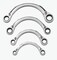 GEARWRENCH 4 Pc 12 Pt Reversible Half Moon Double Box Ratcheting Wrench Set SAE  9840D