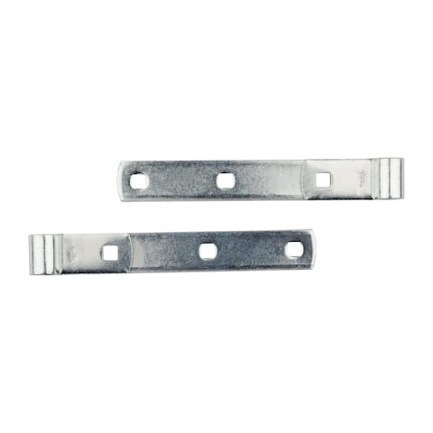 National Hardware N130054 290BC Screw HookStrap Hinges in Zinc plated 2 pack 8 Inch