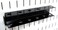 Wall Control Pegboard Screwdriver Holder Bracket Slotted Metal Pegboard Accessory Pegboard and Slotted Tool Board  Black