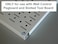 Wall Control Pegboard 8in Accessory Hanger Tool Holder Bracket Pegboard Accessory for Wall Control Pegboard and Slotted Tool Board  White