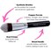 Under Eye Concealer Brush  Beauty Junkees Tapered Kabuki Brush with Soft Synthetic Bristles for Concealing Blending Setting Buffing with Powder Liquid Cream Cosmetics Vegan Makeup Brushes