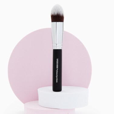 Under Eye Concealer Brush  Beauty Junkees Tapered Kabuki Brush with Soft Synthetic Bristles for Concealing Blending Setting Buffing with Powder Liquid Cream Cosmetics Vegan Makeup Brushes