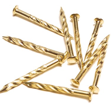 MD Building Products 21485 114Inch Screw Nails for Carpet Metal 12 Per Pack