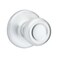 Kwikset Tylo HallCloset Knob in Satin Chrome
