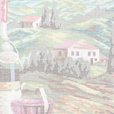 Dimensions Needlepoint Kit Tuscan View 12 x 16