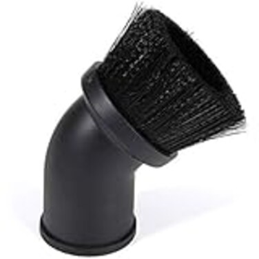 CRAFTSMAN CMXZVBE38725 178 in Dusting Brush WetDry Shop Vac Attachment IndustrialGrade Shop Vacuum Accessory for Cleaning Stubborn Debris Fits 178 in Hose Diameter