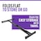 OnStage KS7190 Classic SingleX Keyboard Stand  Black