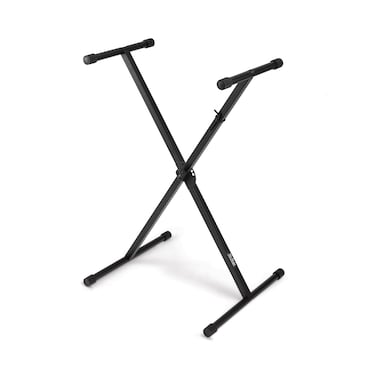 OnStage KS7190 Classic SingleX Keyboard Stand  Black