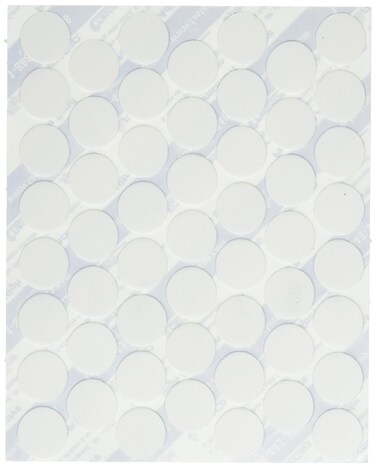 Fastcap Adhesive Cover Caps PVC White