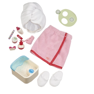 Our Generation by Battat SpAaaah Day Set Toys Doll Clothes  Accessories for 18 Dolls Ages 3 Years  Up BrownA