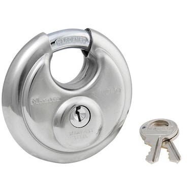 Master Lock 40T Stainless Steel Discus Padlock 2 Pack
