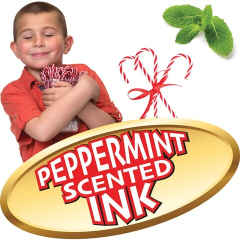 Candy Cane Pen with Peppermint Scented Ink  Tub of 36 Pens