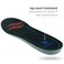 Sof Sole Mens Thin Fit Medium Arch Lightweight Low Volume Shoe Insole Black M 1314