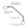 Sunex Tools 9935 SAE Half Moon Wrench Set 516x38  1316x78 Fully Polished 5Piece Includes RollCase