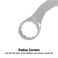 Sunex Tools 9935 SAE Half Moon Wrench Set 516x38  1316x78 Fully Polished 5Piece Includes RollCase