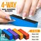Nail Buffer Block 12 pcs 4 Sided Sanding Buffers for Acrylic and Natural Nails Medium 6080 Grit Nail Buffing Block  Pedicure Manicure Tool by CHELLO