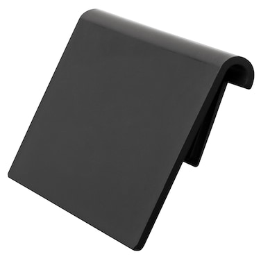 AkroMils 40410 Extended Label Holder for AkroMils Shelf Bins and ShelfMax Bins Black 24Pack