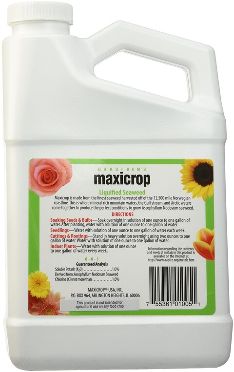 Maxicrop Liquid Seaweed Kelp Extract 32 Oz