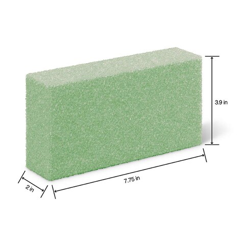 FloraCraft FloraFM Block 2 Inch x 39 Inch x 775 Inch Green