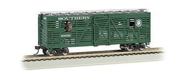 Bachmann 40 Animated Stock Car  SOUTHERN with HORSES  HO Scale